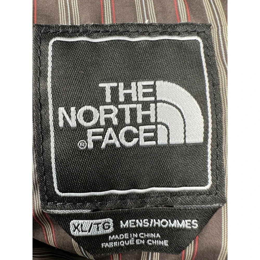The North Face Mens Brown Full Zip Hooded Water Resistant Parka Jacket XL
